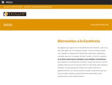 Tablet Screenshot of excellenttours.com